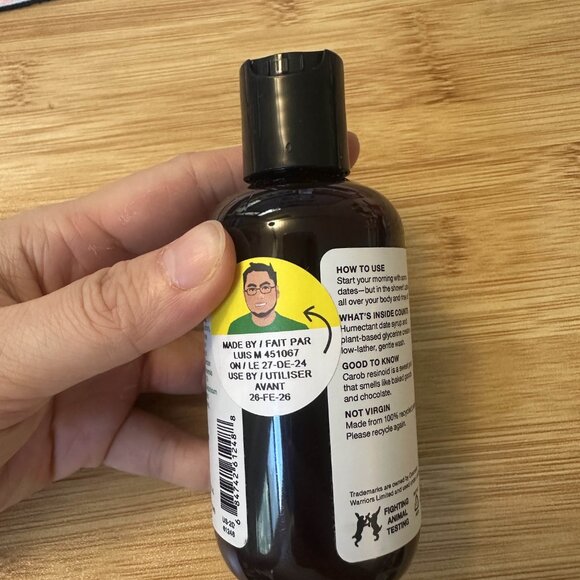 Lush Sticky Dates Shower Gel (3.3 Fl Oz) - Picture 2 of 3